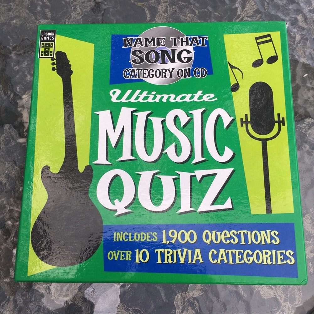 Ultimate Music Quiz CD Board Game
